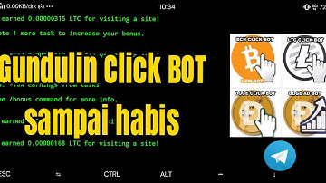 Legit!! SC Terbaru Nuyul ClickBot Telegram WD Tiap Hari