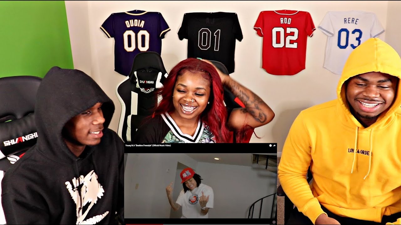 Young M.A "Beatbox Freestyle" (Official Music Video) | REACTION