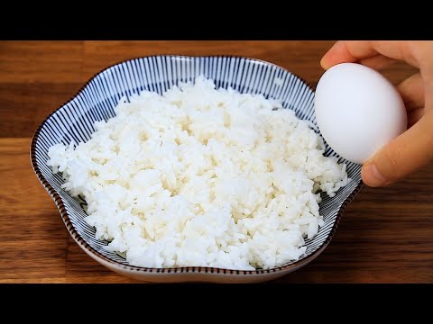 If you have leftover rice and egg at home, try this easy and delicious recipe