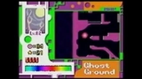 Kirby Canvas Curse Nintendo DS Gameplay - Ghost Ground
