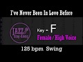 I Ve Never Been In Love Before With Intro Lyrics In F Female Jazz Sing Along mp3