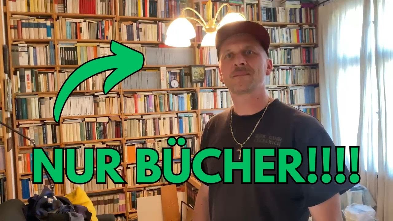 Die Nadel im Heuhaufen... HUNDERTE Bücher bei Wohnungsauflösung! Mal ein ganz anderer Schatz