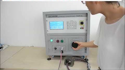 motor stator core and silicon steel toroidal core loss tester