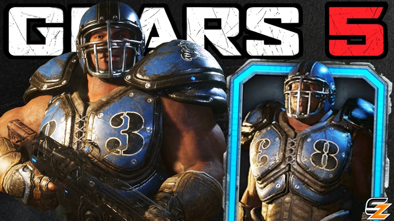 GEARS 5 Characters Gameplay THRASHBALL COLE Character Skin