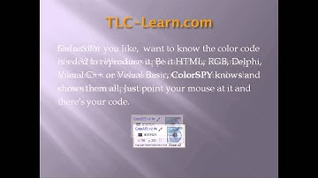 ColorSpy - Free Color Picker