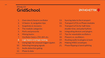 Bitwig Grid School 08 - Logic Basics & Logic Testing