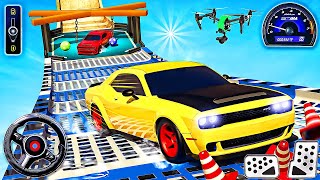 Extreme Muscle Car Stunts Driving Game - Mega Ramp Car Race Sim | Android Gameplay screenshot 4