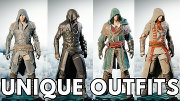 Four Unique Custom Outfits In Assassin