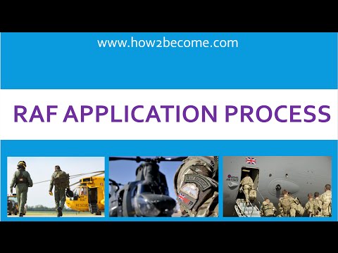 RAF Application Process - How to Pass the RAF Application Process