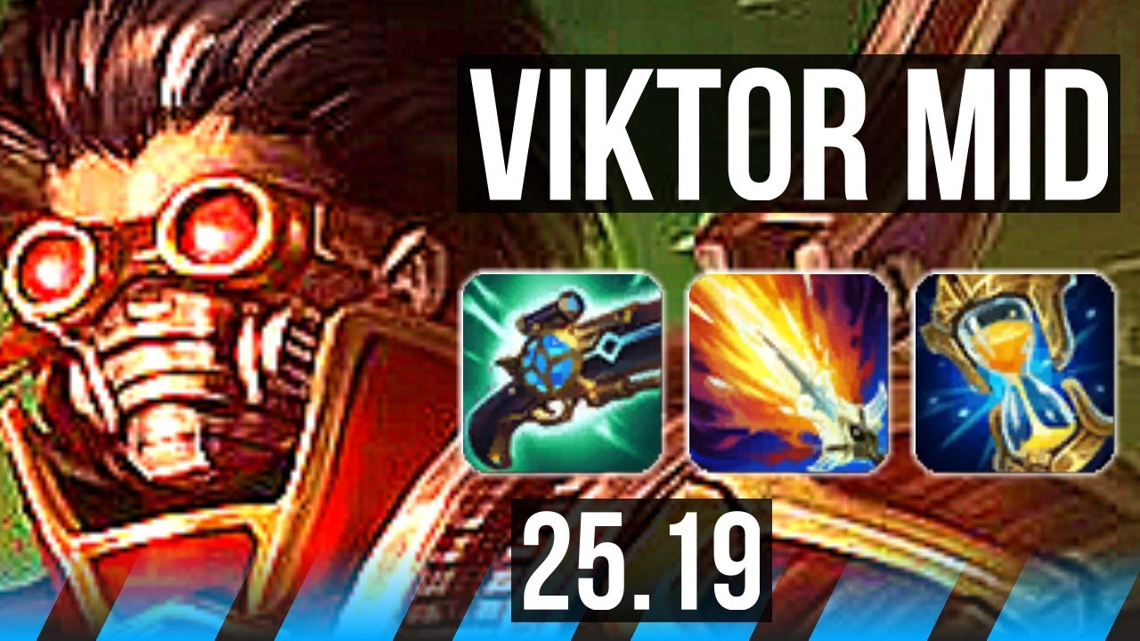 VIKTOR vs JAYCE (MID) | 14/1/8, Legendary | EUW Master | 25.19