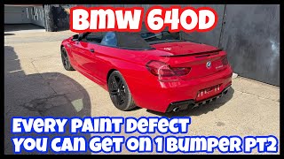 How to fix paint defects!! BMW 640D pt2