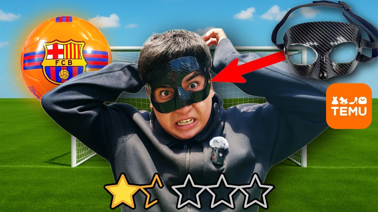 ¡Compré cosas extrañas de fútbol en Temu y esto pasó!