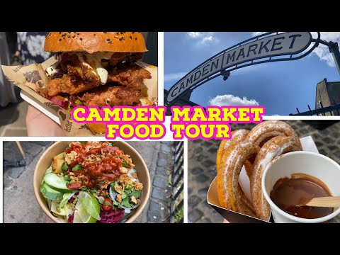 Camden Market - TRYING LONDON STREET FOOD!!