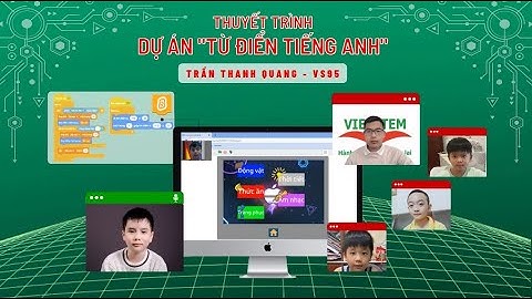 Từ điển tiếng Anh - Trần Thanh Quang - Lớp lập trình Scratch VS95