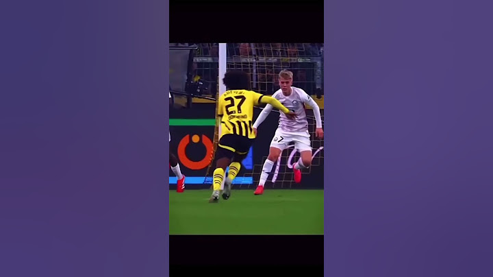 Adeyemi goal was just ✨