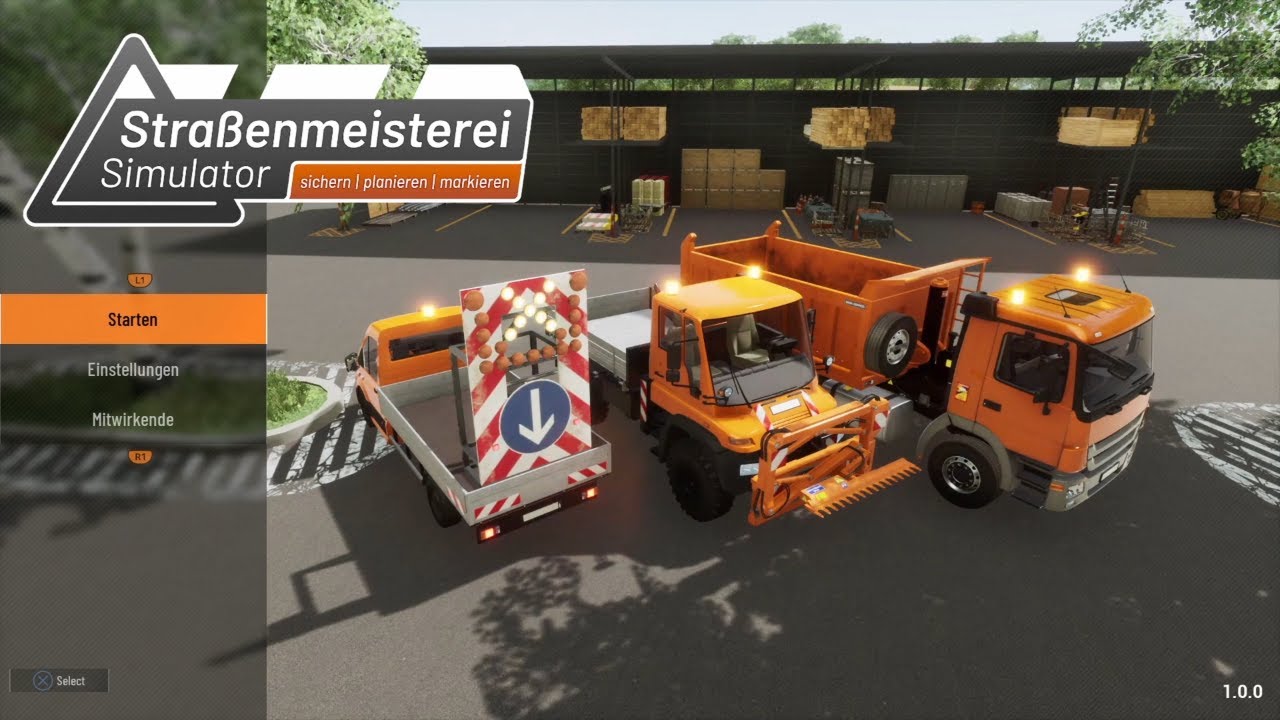 PS4 Strassenmeisterei Simulator Angespielt YouTube 