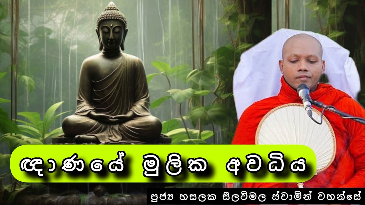 ඥාණයේ මුලික අවධිය |#585බණවර |#RevHASALAKASEELAWIMALAthero |2025.07.07