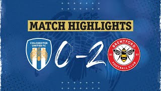 Highlights | Colchester United 0-2 Brentford
