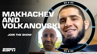 Islam Makhachev and Alexander Volkanovski join DC & RC ahead of UFC 284 | DC & RC