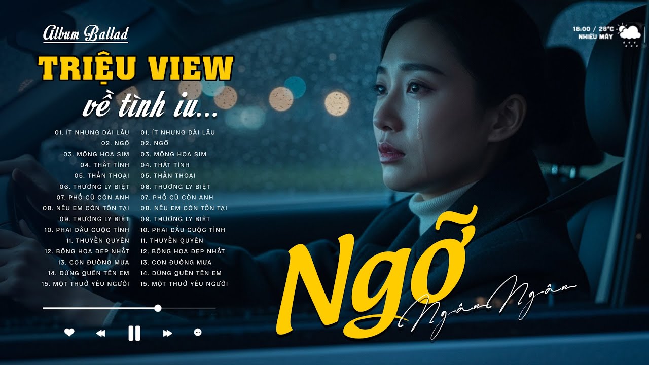Ngỡ, Ít Nhưng Dài Lâu, Cảm Ơn Em ♫ Album Ballad Triệu View Về Tình ¡ʊッ❤ Đặc Biệt Hay Hot Trend 2025