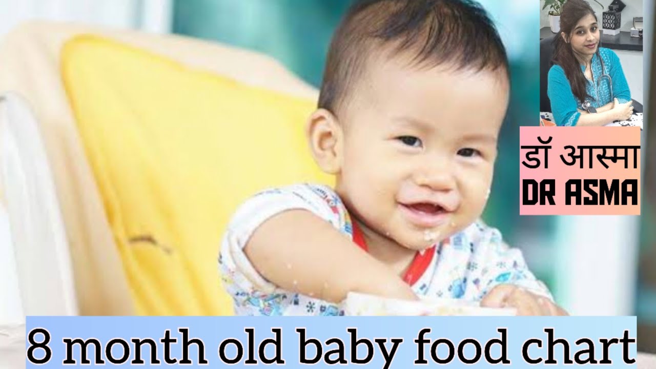 8 8 Month Old Baby Food Chart 
