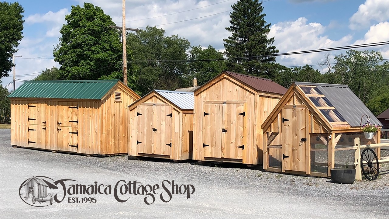 Greenhouse 6x8 Pre-Cut Kit • Jamaica Cottage Shop