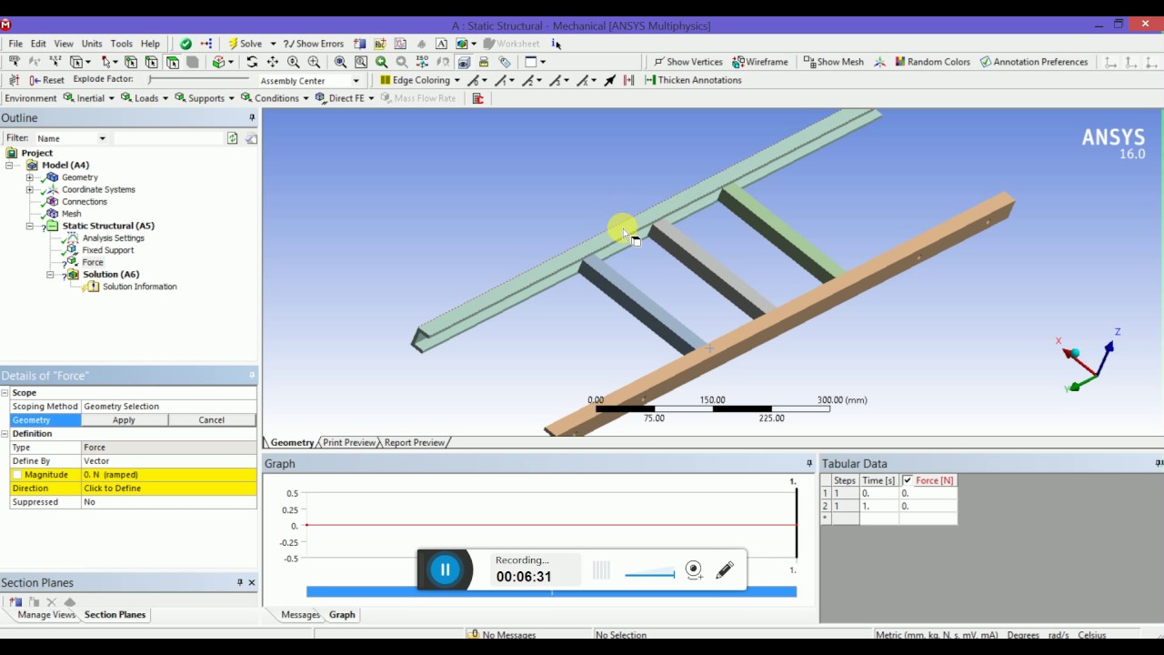 STATIC ANALYSIS ON TRUCK CHASIS IN WORKBENCH