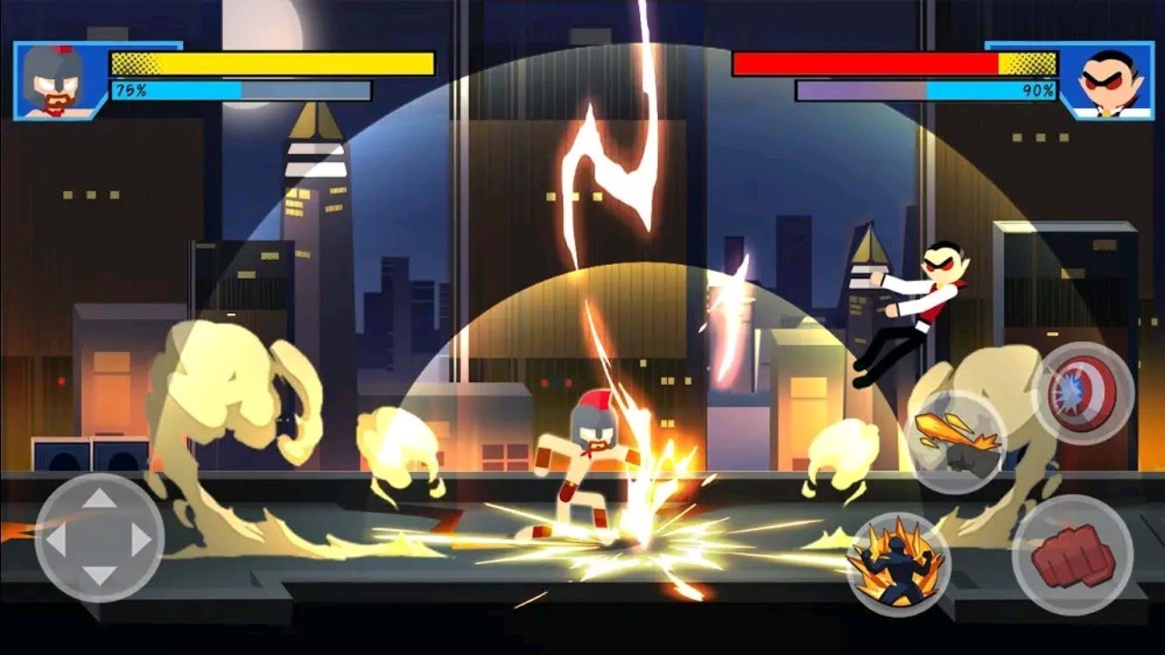 stick superhero offline games YouTube