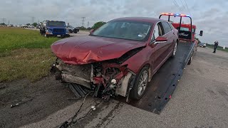 Major Accident TOTALS Lincoln MKZ! by Towtruck_Dustin 8,546 views 3 days ago 18 minutes