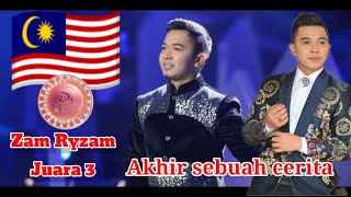 Suara Zam Ryzam 🇲🇾Bawakan 'Akhir Sebuah Cerita' DA ASIA 4(cover)