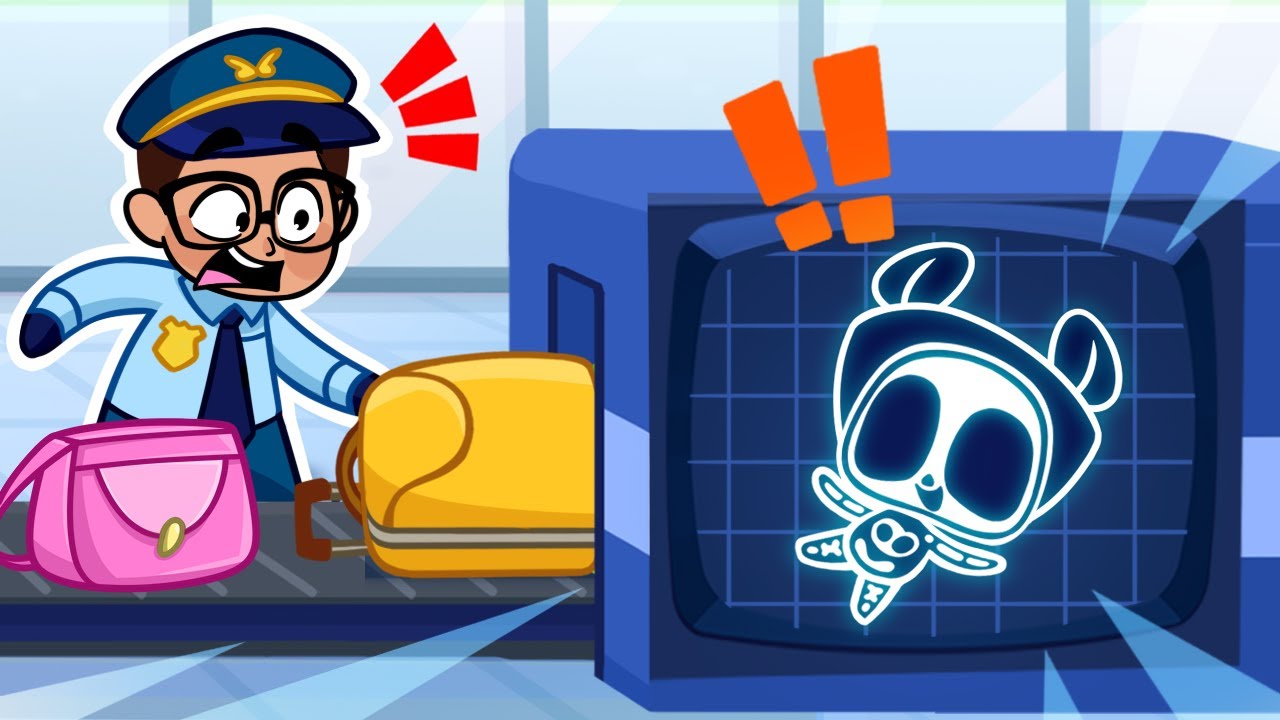 🩻✈️ Raio-X no Aeroporto ✈️🌎 Regras de Segurança no Aeroporto ✈️👶 Bebê brinca com Mala de Viagem ✈️🌎