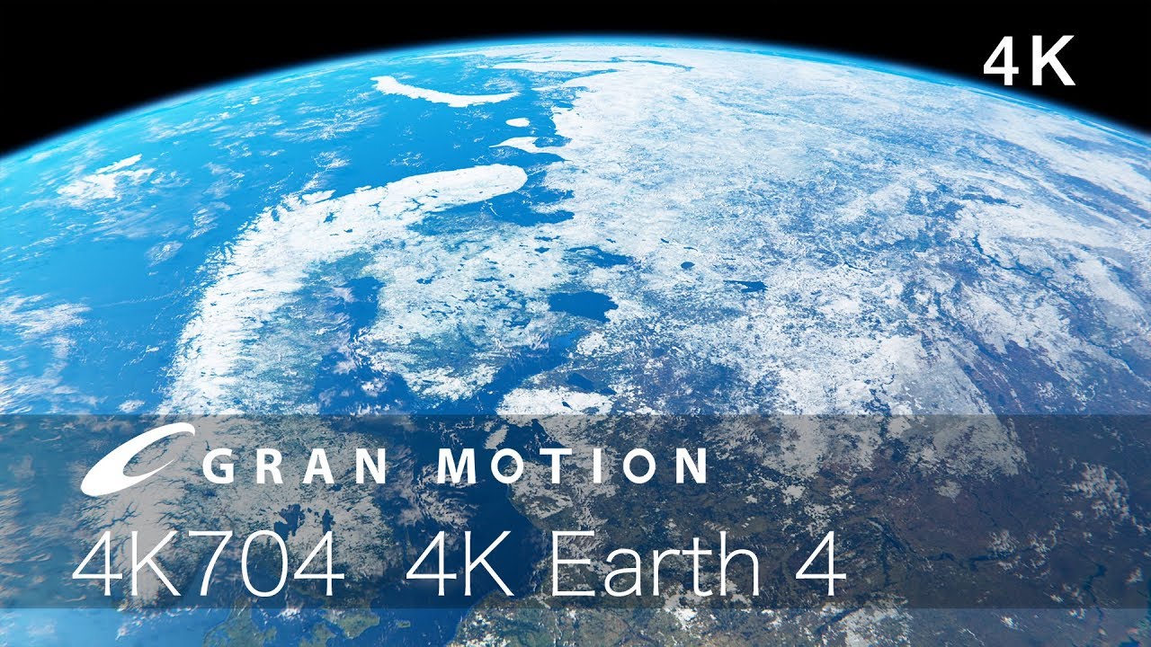 グランモーション 4k動画素材集 4k704 4k Earth 4 4k地球4 Gran Motion 4k