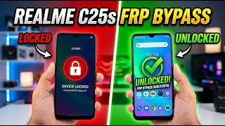 Realme C25s Rmx3195 Password  Frp Bypass  Working Method 2026