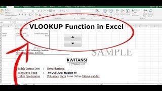 Wow Cara Buat Kwitansi Otomatis Dengan vlookup