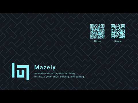 Mazely Studio - Maze Algorithms, Visualized