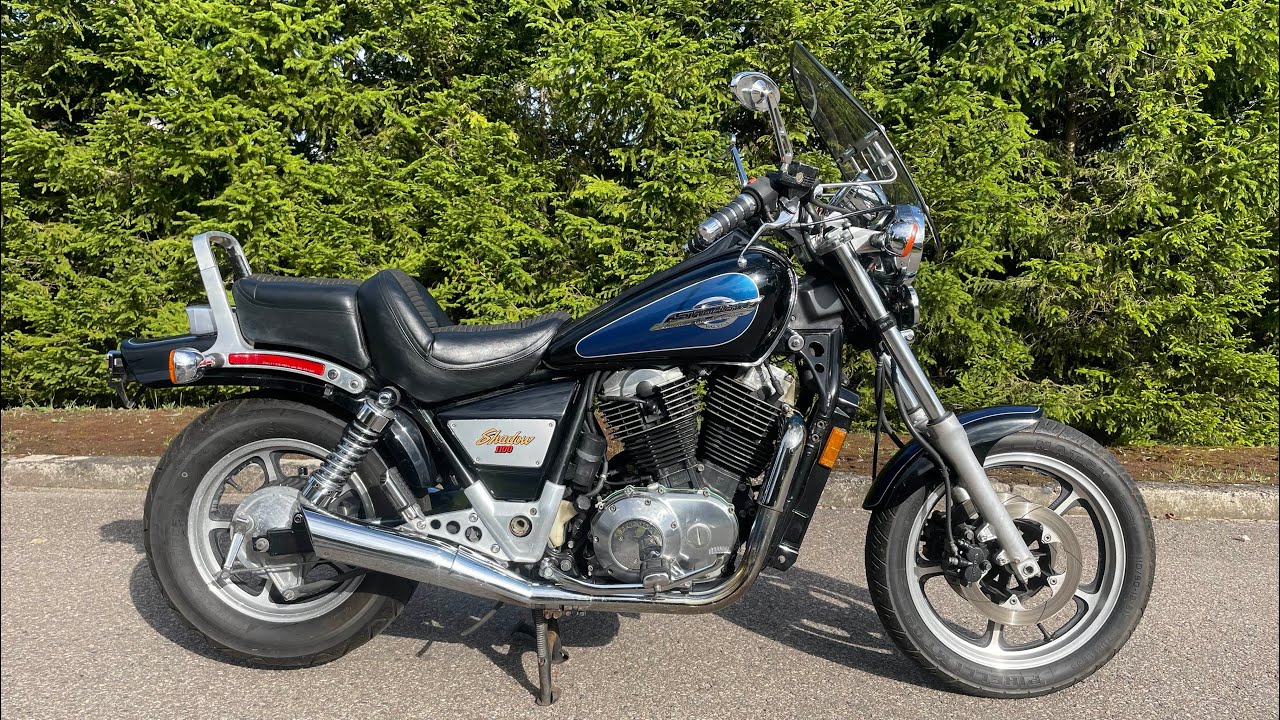 HONDA SHADOW VT1100 ホンダ オートバイバイクカタログ レトロ