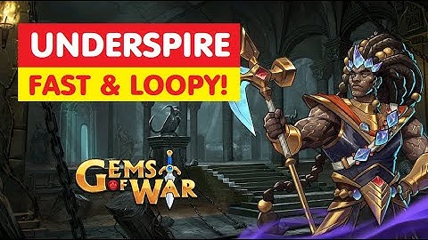 Gems of War Underspire Event! Best Fast Team and Strategy?