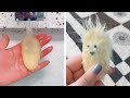 Girl Makes Little Mango Seed Friend