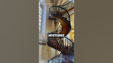 The Mysterious Spiral Staircase Of The Loretto Chapel! #history  #lorettochapel #lorettostaircase