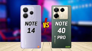 Redmi Note 14 5G vs Infinix Note 40 Pro 5G