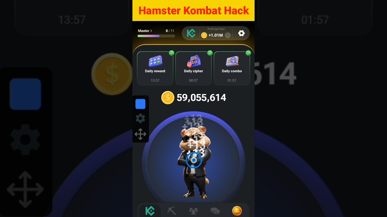 Hamster Kombat hack coins 