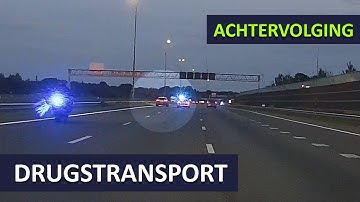 Politie | Achtervolging drugskoerier | XTC | Aanhouding in België