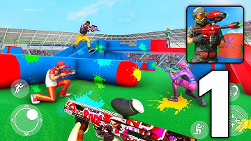 Paintball Shooting - Gameplay Walkthrough Part 1 (Android, IOS)