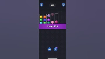 Color Bubble - Ball Sort Puz (Level 856)