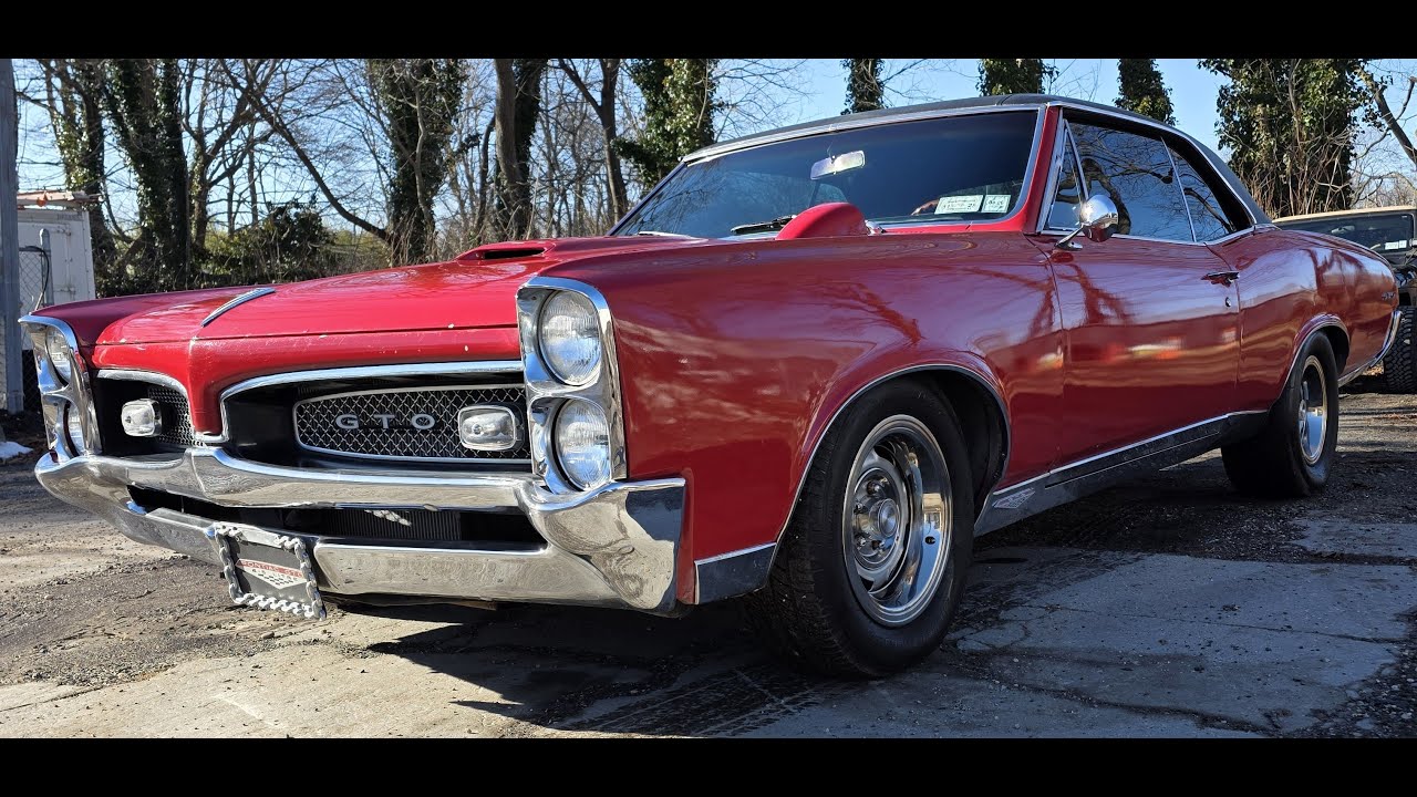 1967 Pontiac GTO 461 Stroked V8 DRIVING