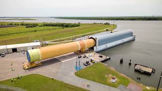 NASA Rolls Out Artemis III Moon Rocket Core Stage