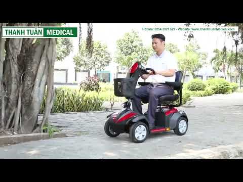 Video Xe điện 4 bánh EuroCare Miracle - Xe lăn điện cho... - youtube