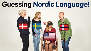 Can American identify NORDIC languages? (Danish, Swedish, Norwegian) ㅣ GUESS THE NATIONALITY
