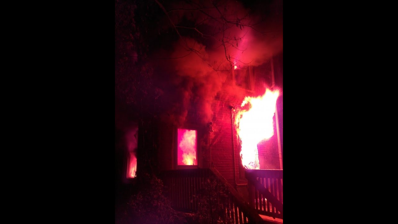 LFCO Rescue 19 Working Fire with FF Down