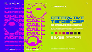 Generative Tendencies : Generative Design Awards by Creativ Medium